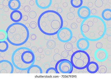 Abstract conceptual circles, bubbles, sphere or ellipses pattern. Good for web page, graphic design, catalog, texture or background. Vector illustration graphic.