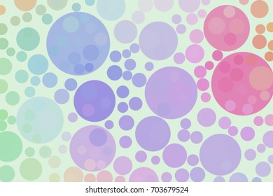 Abstract conceptual circles, bubbles, sphere or ellipses pattern. Good for web page, graphic design, catalog, texture or background. Vector illustration graphic.