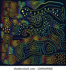 Abstract Conceptual Design Illustration Vector