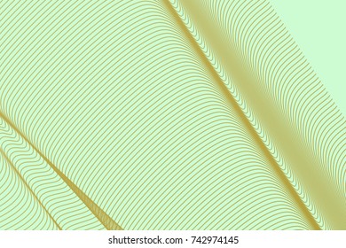 Abstract conceptual geometric line, curve & wave pattern. Good for web page, graphic design, catalog, texture or background. Vector illustration graphic.