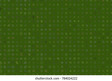 Abstract conceptual geometric rounded shapes. Good for web page, graphic design, catalog, texture or background. Vector illustration graphic.