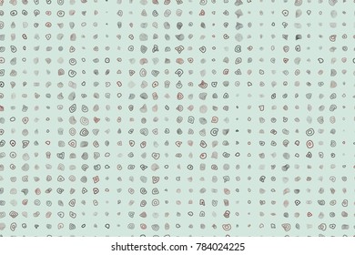 Abstract conceptual geometric rounded shapes. Good for web page, graphic design, catalog, texture or background. Vector illustration graphic.
