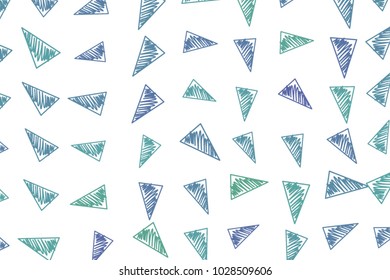 Abstract conceptual hand drawn mixed or mutiple shapes. Good for web page, graphic design, catalog, texture or background. Cartoon style vector.