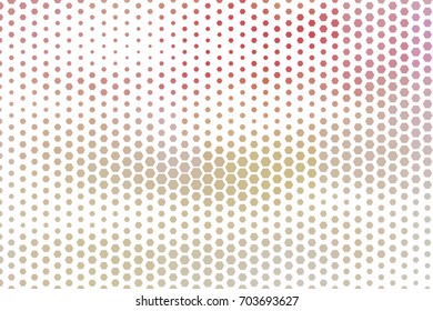 Abstract conceptual hexagon pattern. Good for web page, graphic design, catalog, texture or background. Style of mosaic or tile. Vector illustration graphic.