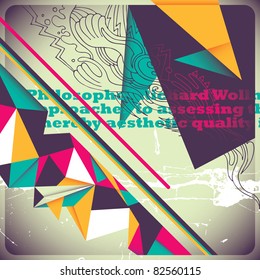 Abstract conceptual illustration. Vector illustration.