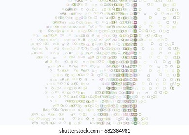 Abstract conceptual mixed pattern. Good for web page, graphic design, catalog, texture or background. Vector illustration graphic.