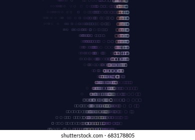 Abstract conceptual mixed pattern. Good for web page, graphic design, catalog, texture or background. Vector illustration graphic.