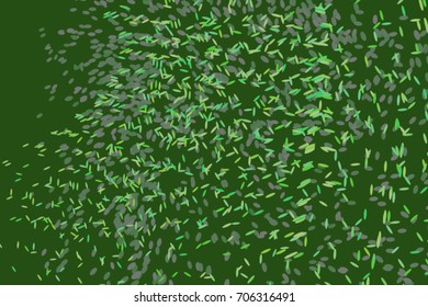 Abstract conceptual motion, particle or random pattern. Good for web page, graphic design, catalog, texture or background. Vector illustration graphic.