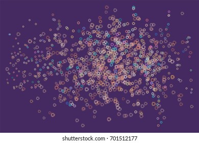 Abstract conceptual star pattern. Good for web page, graphic design, catalog, texture or background. Vector illustration graphic.