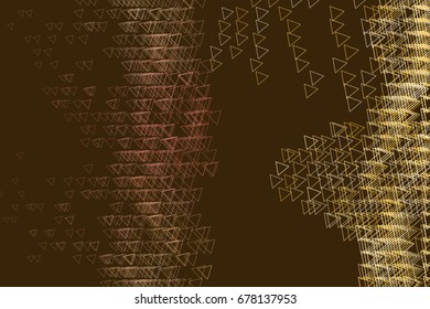 Abstract conceptual triangle pattern. Good for web page, graphic design, catalog, texture or background. Vector illustration graphic.