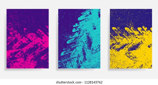 Abstract concrete textured, stucco background. Vector illustration design for cover, flyer,  card, poster or brochure template.