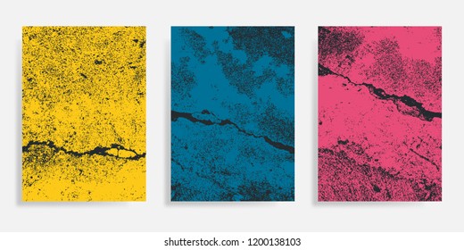 Abstract concrete textured, stucco background. Vector illustration design for cover, flyer,  card, poster or brochure template.