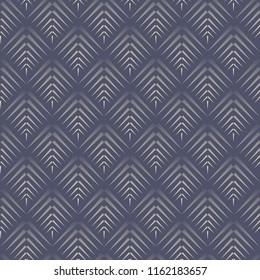 Abstract cone vibrant vector darc blue seamless pattern for wrapping, craft, textile, fabric