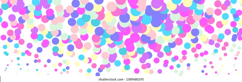 Abstract Confetti Background. Celebrate Vector Design Element. Decoration.