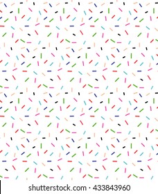 Abstract Confetti Background Pattern. Repeating Pastel Confetti Pattern
