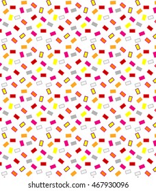 Abstract Confetti Background Pattern. Repeating Pastel Confetti Pattern