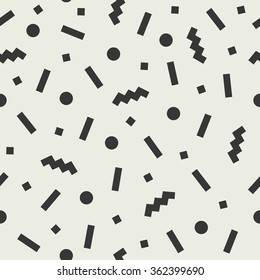 abstract confetti background pattern. vector illustration