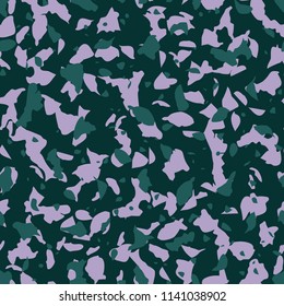 Abstract confetti background. Seamless pattern for textile or book covers, manufacturing, wallpapers, print, gift wrap, flooring. Trendy 2019 colors