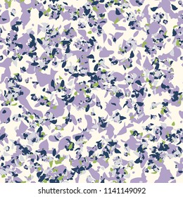 Abstract confetti background. Seamless pattern for textile or book covers, manufacturing, wallpapers, print, gift wrap, flooring. Trendy 2019 colors