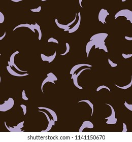 Abstract confetti background. Seamless pattern for textile or book covers, manufacturing, wallpapers, print, gift wrap, flooring. Trendy 2019 colors
