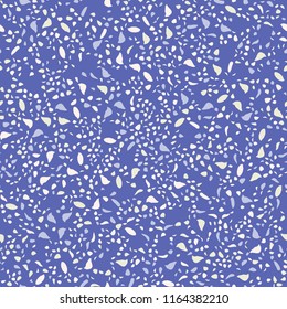 Abstract confetti background. Seamless terrazzo pattern for textile or book covers, manufacturing, wallpapers, print, gift wrap, flooring