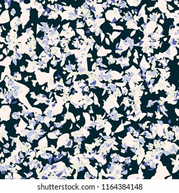 Abstract confetti background. Seamless terrazzo pattern for textile or book covers, manufacturing, wallpapers, print, gift wrap, flooring
