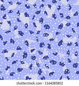Abstract confetti background. Seamless terrazzo pattern for textile or book covers, manufacturing, wallpapers, print, gift wrap, flooring