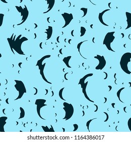 Abstract confetti background. Seamless terrazzo pattern for textile or book covers, manufacturing, wallpapers, print, gift wrap, flooring