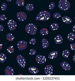 Abstract confetti background. Seamless terrazzo pattern.