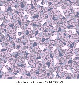 Abstract confetti background. Seamless terrazzo pattern.