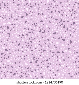 Abstract confetti background. Seamless terrazzo pattern.