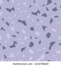 Abstract confetti background. Seamless terrazzo pattern.