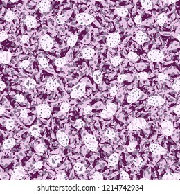 Abstract confetti background. Seamless terrazzo pattern.