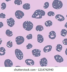 Abstract confetti background. Seamless terrazzo pattern.