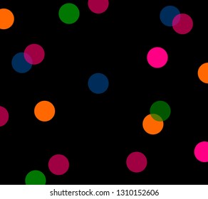 Abstract confetti background. Vector illustration