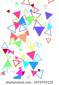 Abstract confetti vector pattern.  Colorful cheerful design for fabric, surface, package, digital paper and other.