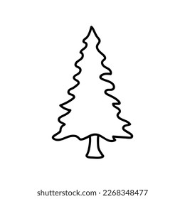 abstract conifer pine fir needle trees collection