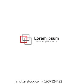 Abstract Connect logo, design concept, emblem, logotype element for template