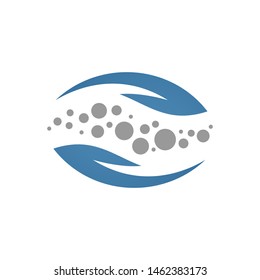 abstract connected unity people community logo design vector illustrations