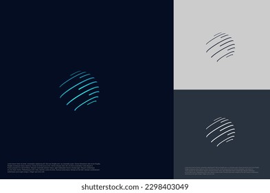 Logo-Designs für abstrakte Verbindungstechnik, Symbolvorlage