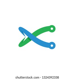 Abstract connecting design