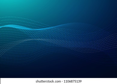 Abstract connecting dots and Polygonal background, technology design, vector illustrator