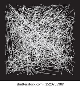 Abstract Connecting Lines, Intersecting Digital Hatching Texture, Network Mesh Web Grid with Lines, Mess or Mesh of Straight Hairiness Lines, Lattice of Geometric Scribbles, Grunge Scratch Trajectory