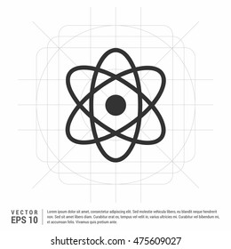 Abstract connection of cells molecule icon