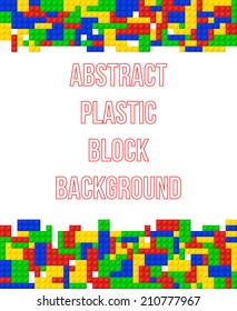 Abstract Construction Blocks Background Vector Graphic Stock Vector ...