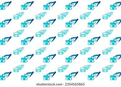 Abstract Construction Excavator Pattern Background, can be used for business designs, presentation designs or any suitable designs.