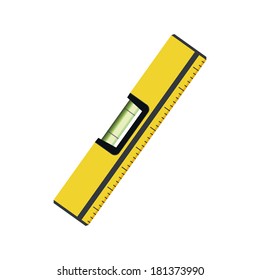 abstract construction tool on a white background