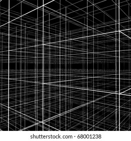 Abstract Construction Of Wire Vector 216