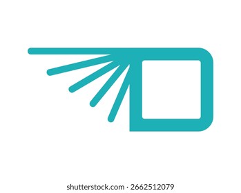 Logotipo de consultoría Abstractas con líneas interconectadas que forman un símbolo dinámico de la red, que representa la colaboración, la innovación y el pensamiento estratégico. Perfecto para asesores de negocios enfocados en la tecnología o d