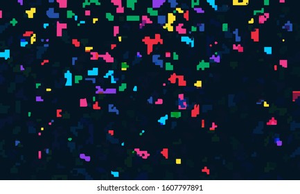 abstract contemporary mosaic pixel background